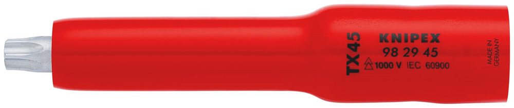 Knipex Dopsleutel 3/8" | Voor TX45 | Lengte 117 mm - 98 29 45