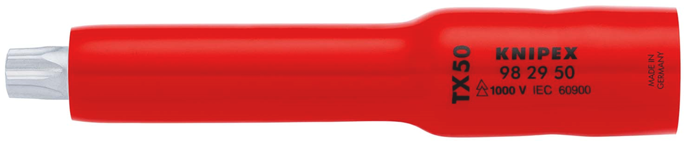 Knipex Dopsleutel 3/8" | Voor TX50 | Lengte 117 mm - 98 29 50