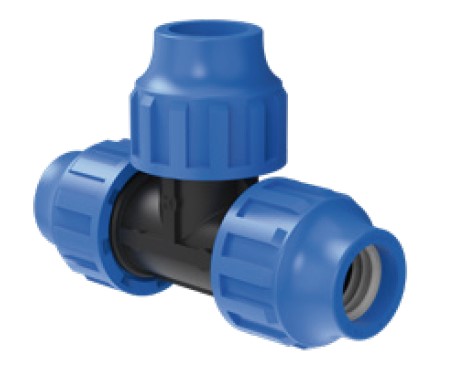 Kirchhoff PP T-stuk 20 mm klemkoppeling voor HDPE 984844117