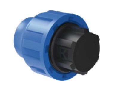 Kirchhoff PP eindstuk 20 mm klemkoppeling voor HDPE 984846517