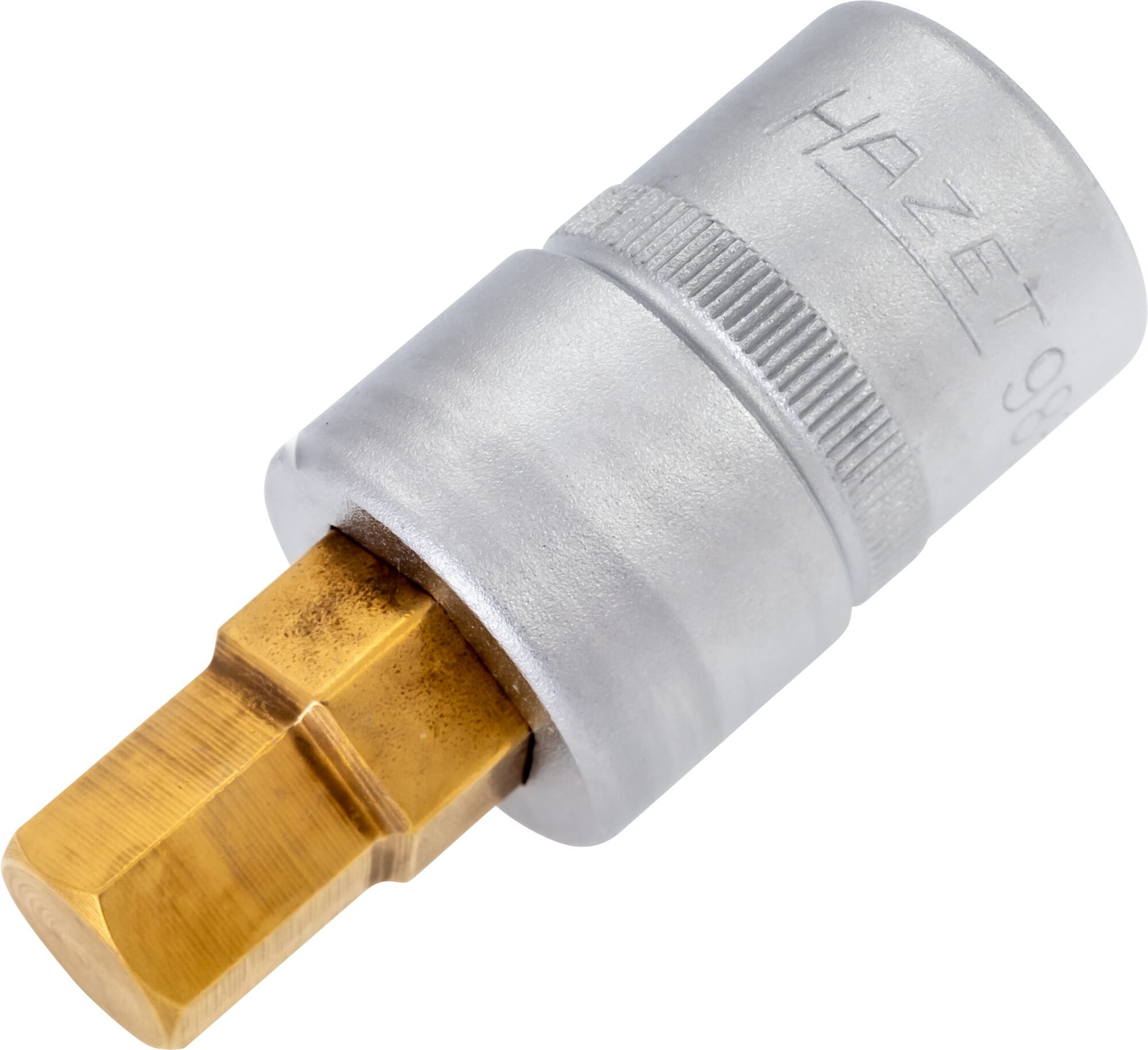 HAZET Dopsleutelbit 986-12 · 1/2 inch (12,5 mm) vierkant hol · Binnen-zeskant-profiel · SW 12 mm