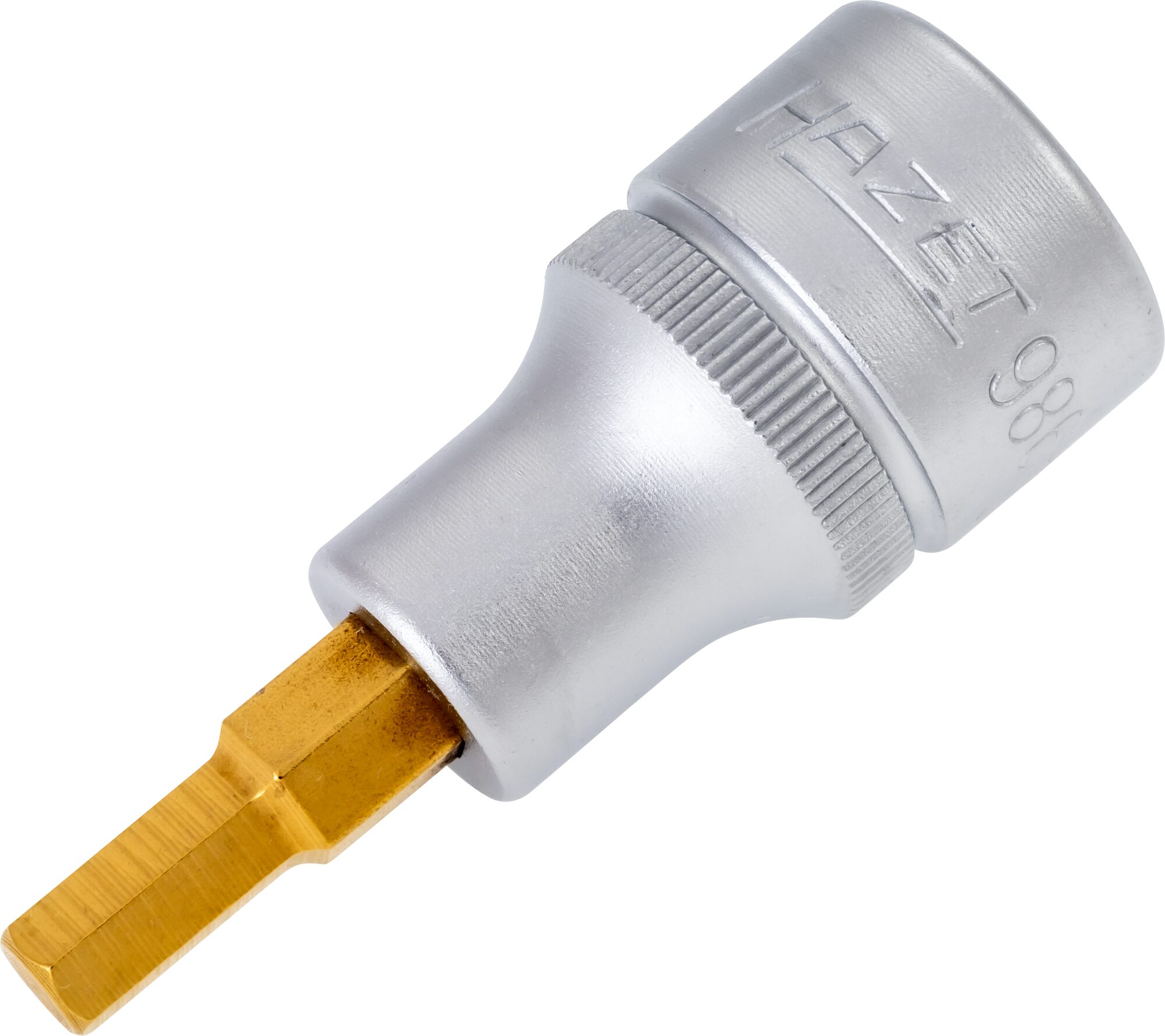 HAZET Dopsleutelbit 986-6 · 1/2 inch (12,5 mm) vierkant hol · Binnen-zeskant-profiel · SW 6 mm