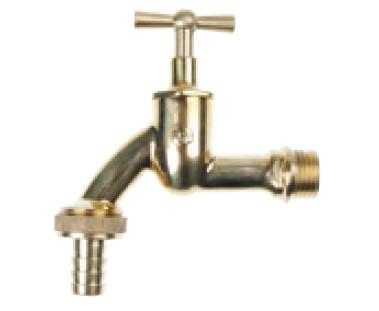 Kirchhoff Messing uitlaatventiel met T-handgreep blinde mat 1 2"ET x 3 4"ET x 1 2"mondstuk 986180255