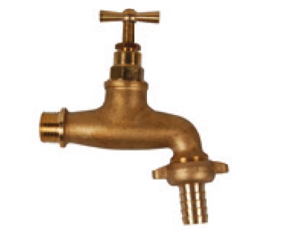 Kirchhoff Messing uitlaatklep met grote T-handgreep blinde mat 1 2"ET x 3 4"ET x 1 2"mondstuk 98618233