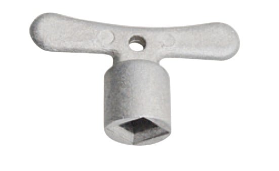 Kirchhoff Vierkante dopsleutel chroom 6 mm voor bovenwerk 986183148