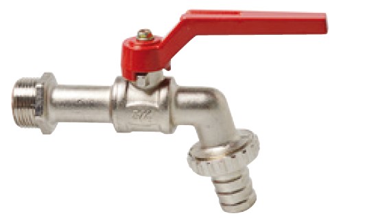 Kirchhoff Messing kogelkraan vernikkeld 1"ET x 1 4"ET x 1"mondstuk 986189455