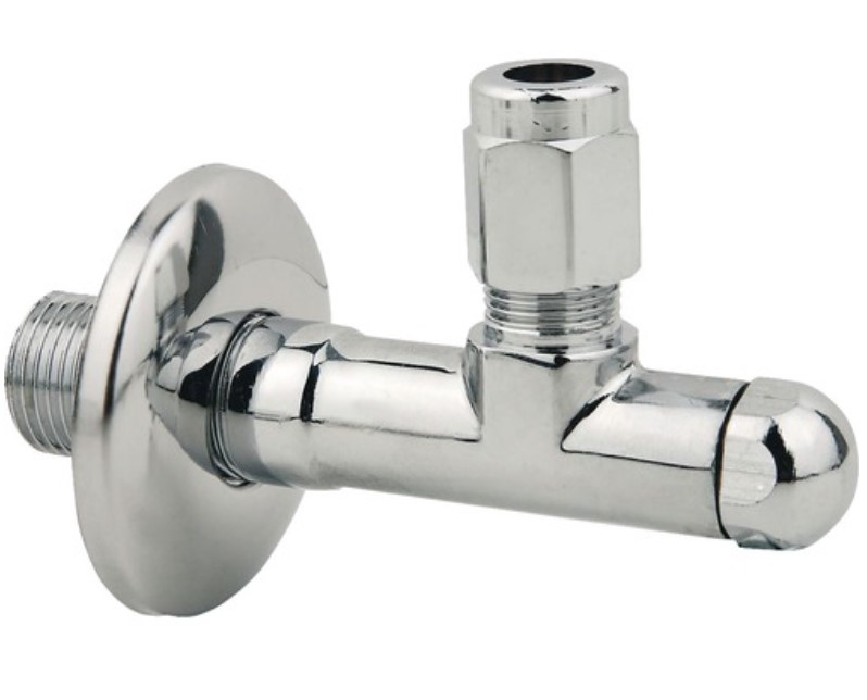 Kirchhoff CHE Haakse-kraan 1 2"ET x 45 mm x 10 mmQ met rozet 986259248