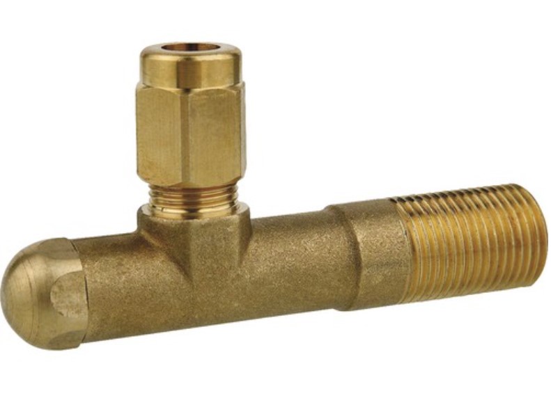 Kirchhoff CHE Haakse-kraan blank 1 2"ET x 45 x 10 mmQ zonder rozet 986259355