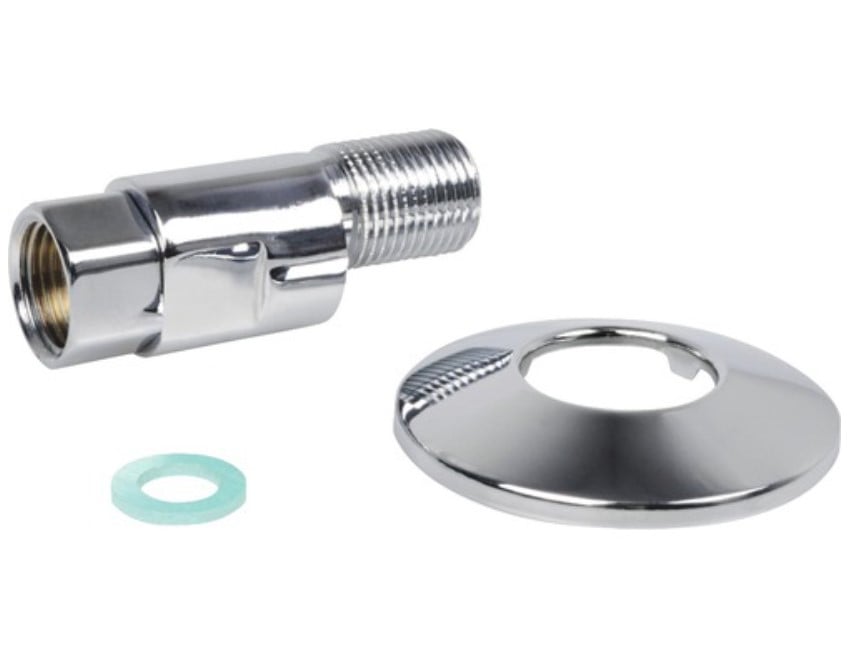Kirchhoff Steekkabel, 1/2"ET x 1/2"IT, 5 mm, met rozet, uitschakelbaar - 986261455