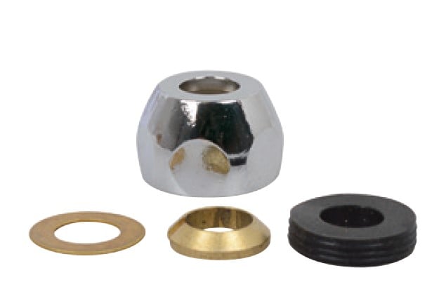 Kirchhoff Messing knelmoer, chroom, 1/2" x 10 mm - 986273548