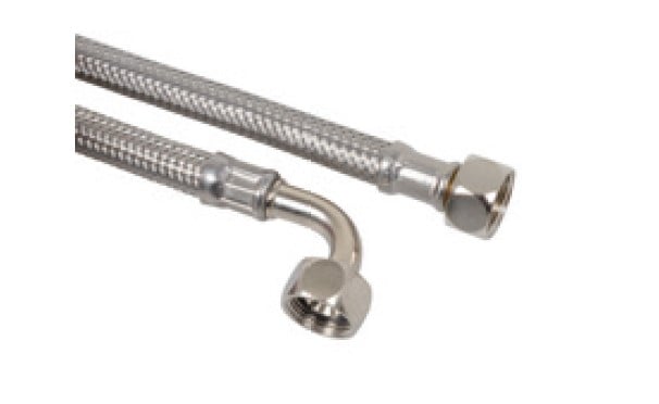 Kirchhoff Flexibele slang voor spoeltank 3 8"H x 200 mm x 3 8"IT eenzijdig 90° hoek 98628405