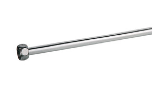 Kirchhoff Koperen buis 400 mm chroom 10 mm met 1 2" wartelmoer 986581113