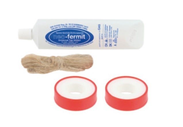 Kirchhoff Schroefdraadafdichtingsset hennep, afdichtingstape en Neo-Fermit - 986714048
