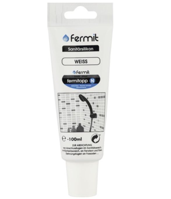 Kirchhoff FERMIT siliconen maandverband, wit, 100 ml - 98690140