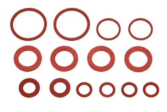 Kirchhoff Pakking assortiment gevulkaniseerde vezel (14x) 98696620