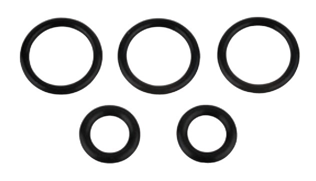 Kirchhoff O-ring, 17 x 22 x 2,5/10 x 16 x 3 mm, voor GROHE-Euromix-patroon (5x) - 98696930