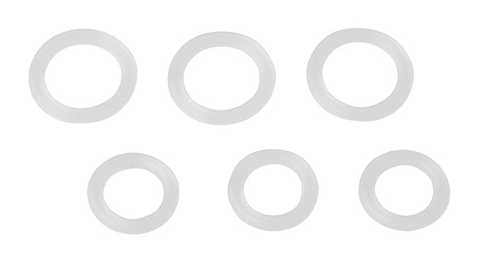 Kirchhoff O-ring, siliconen, voor ventielaansluiting met buitendraad M8/M10 (2x3) - 98696970