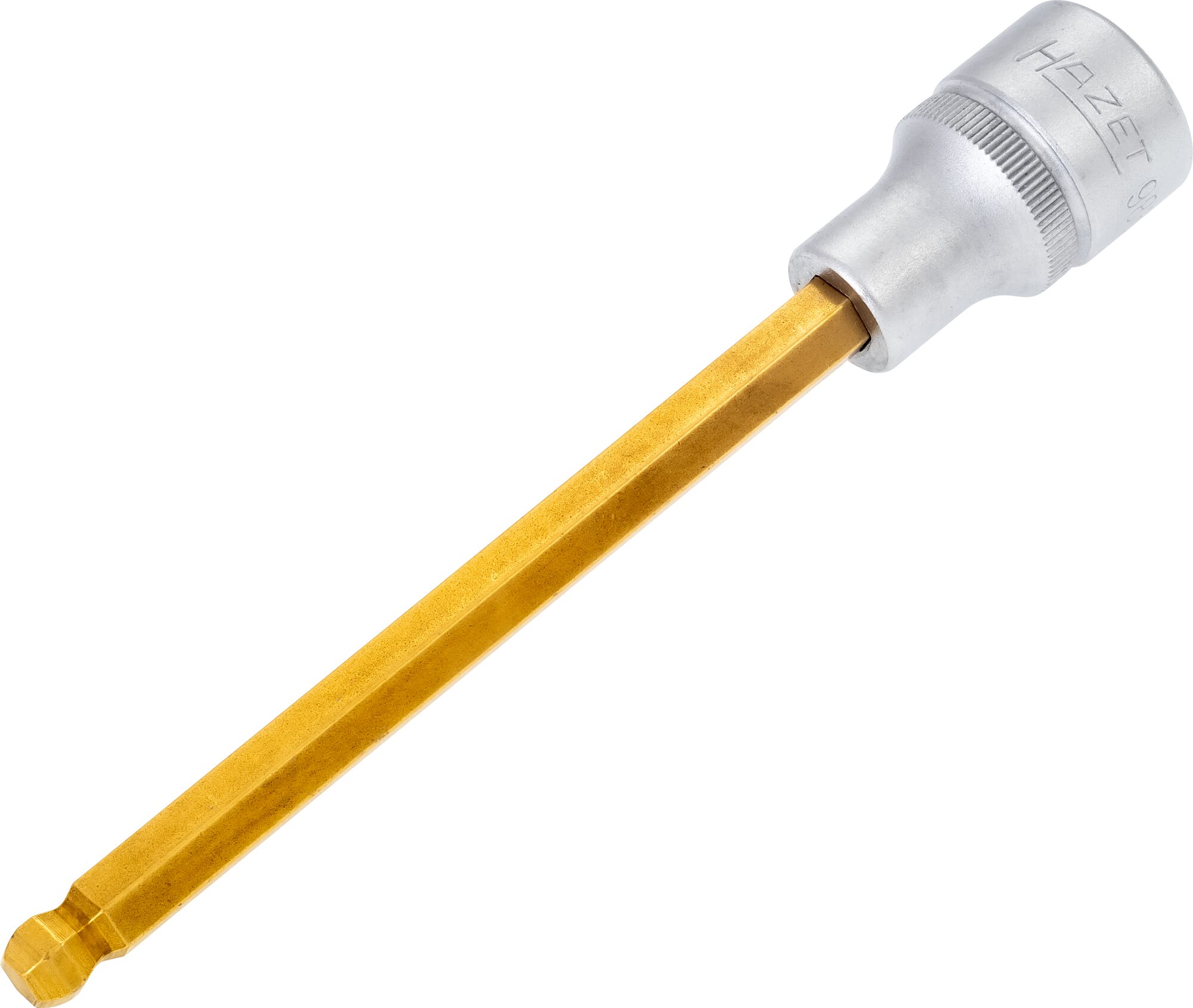 HAZET Dopsleutelbit 986KK-8 · 1/2 inch (12,5 mm) vierkant hol · Binnen-zeskant-profiel · SW 8 mm