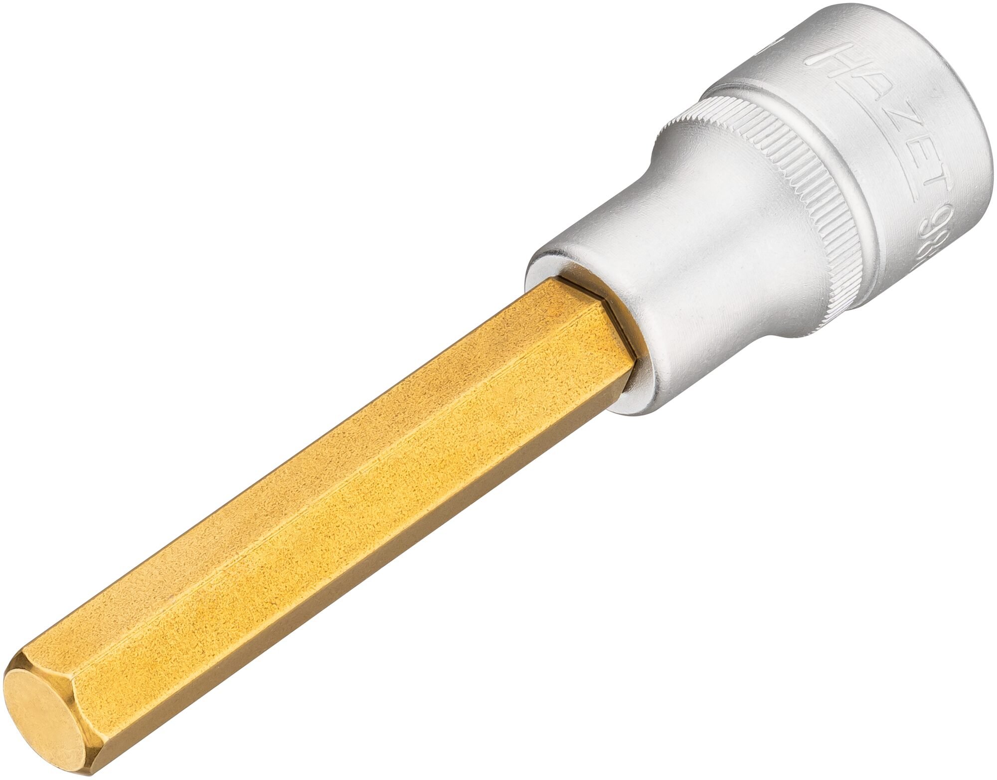 HAZET Dopsleutelbit 986L-11 · 1/2 inch (12,5 mm) vierkant hol · Binnen-zeskant-profiel · SW 11 mm