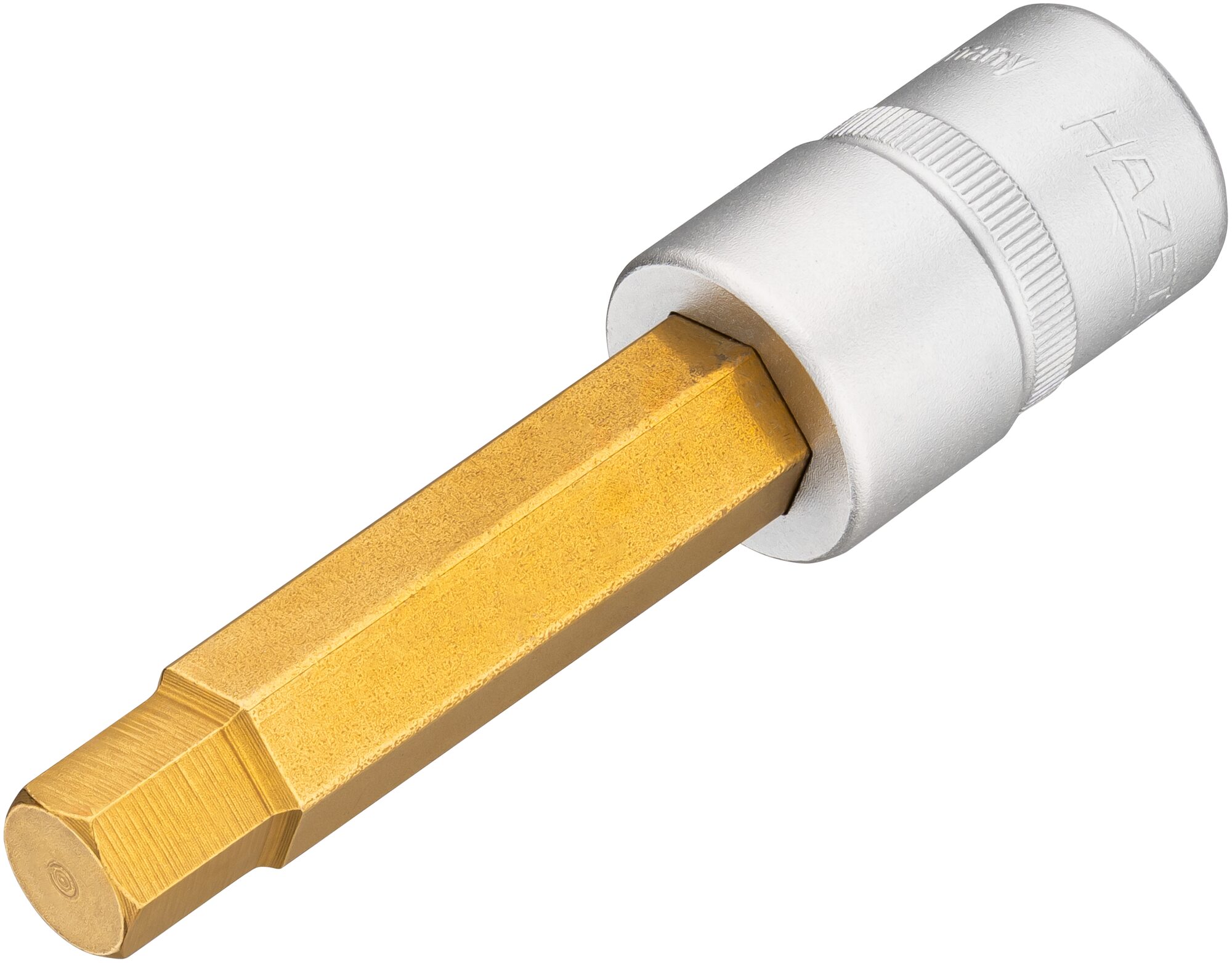 HAZET Dopsleutelbit 986L-12 · 1/2 inch (12,5 mm) vierkant hol · Binnen-zeskant-profiel · SW 12 mm