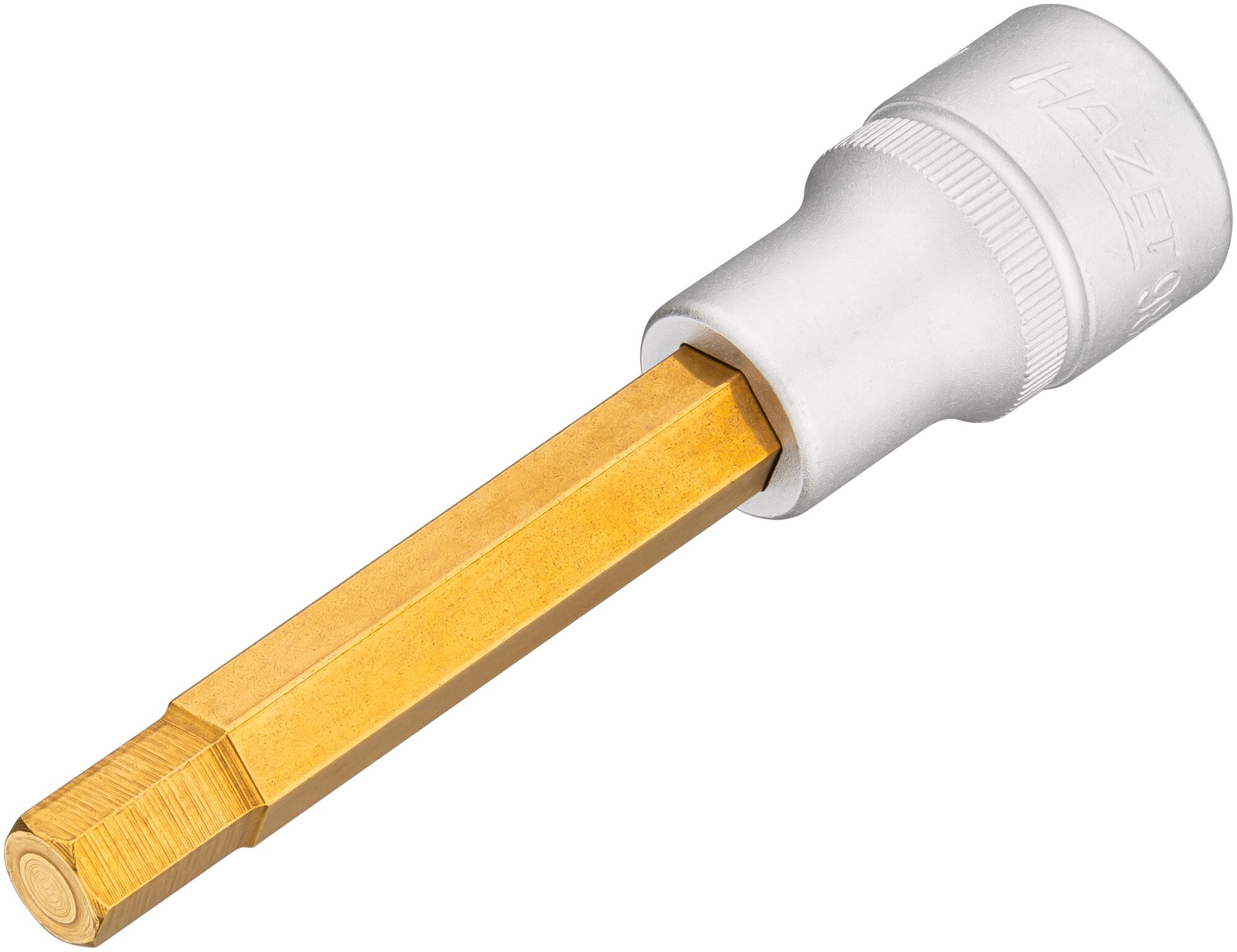 HAZET Dopsleutelbit 986L-9 · 1/2 inch (12,5 mm) vierkant hol · Binnen-zeskant-profiel · SW 9 mm