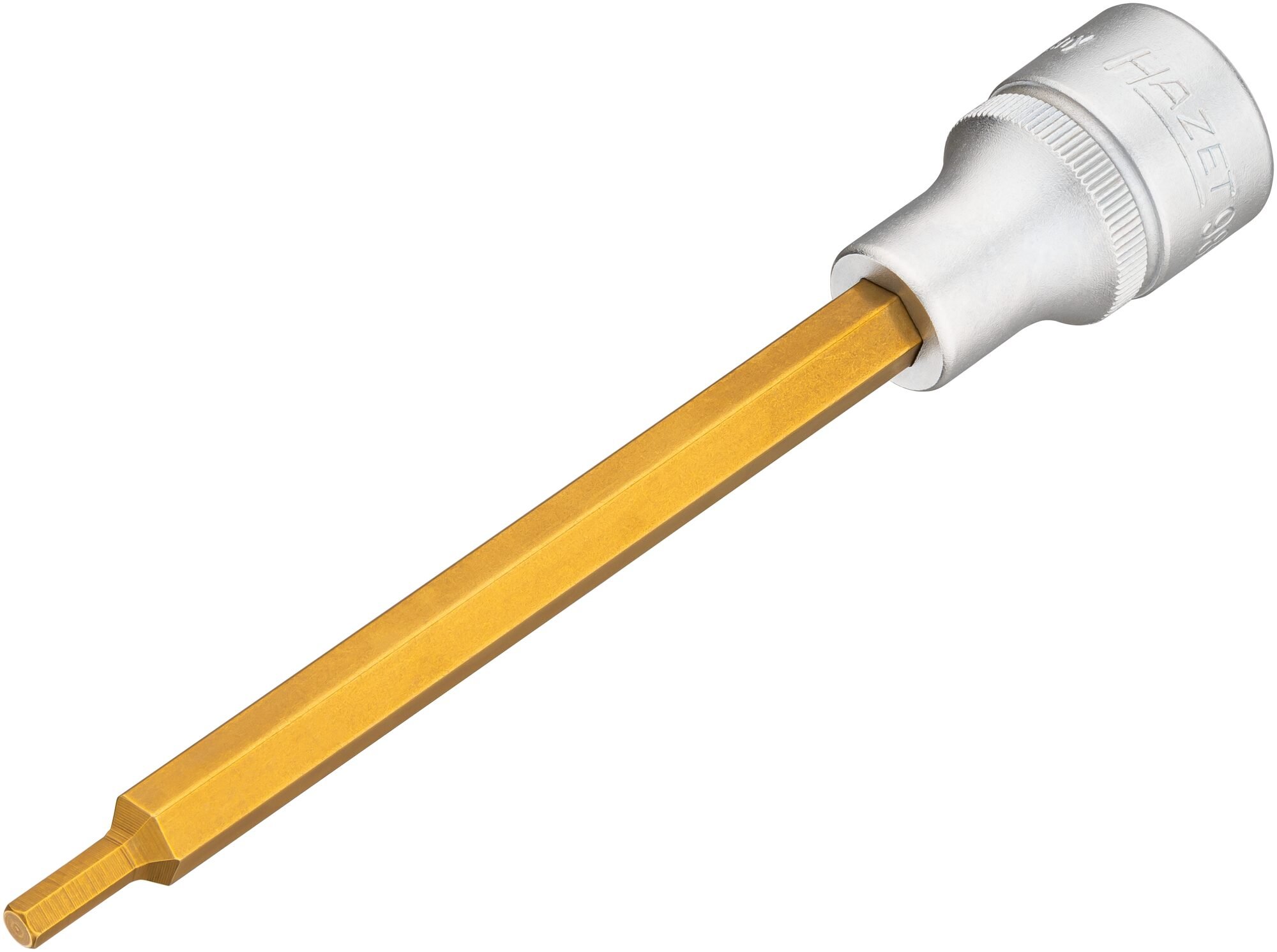 HAZET Dopsleutelbit 986SL-4 · 1/2 inch (12,5 mm) vierkant hol · Binnen-zeskant-profiel · SW 4 mm