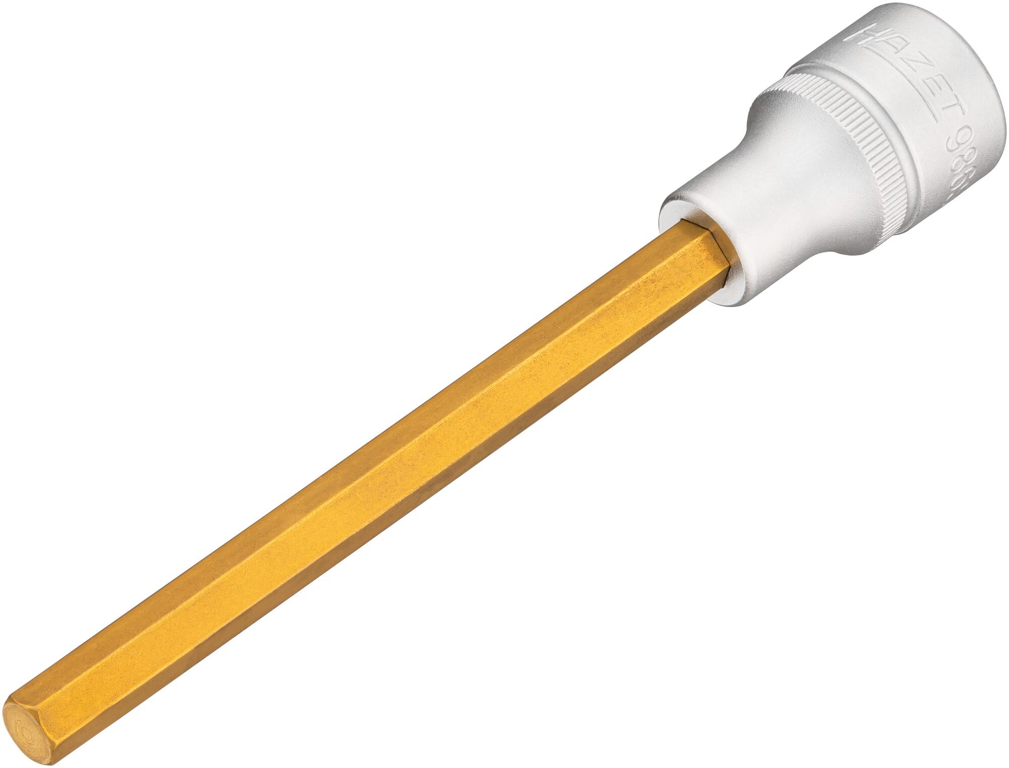 HAZET Dopsleutelbit 986SL-8 · 1/2 inch (12,5 mm) vierkant hol · Binnen-zeskant-profiel · SW 8 mm