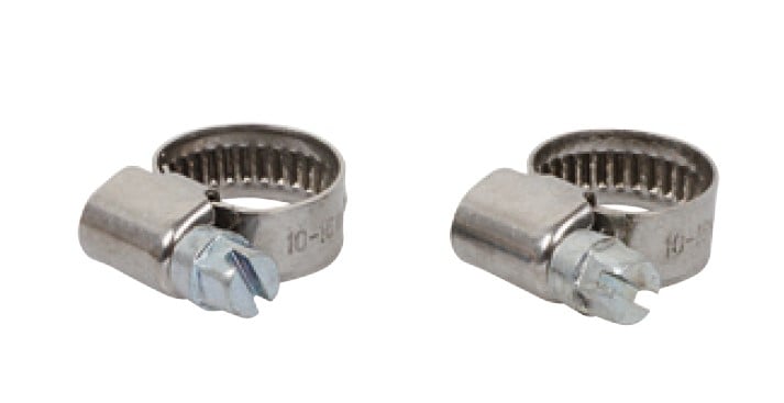 Kirchhoff Slangklem 9 mm bandbreedte, RVS, 23 - 35 mm, voor 1" (2x) - 987373155
