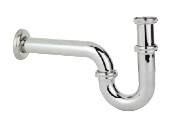 Kirchhoff Buisvormige sifon chroom 1 4" x 32 mm 98801110