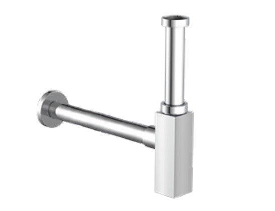 Kirchhoff DS-3WK flessenvanger, chroom, 1 1/4" x 32 mm - 98803740