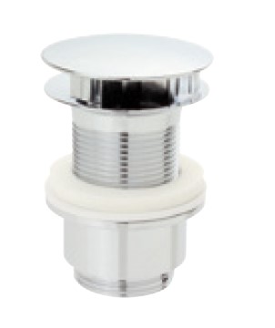 Kirchhoff DAV-4WK aftapkraan, chroom, 1 1/4" x 65 mm - 98807340