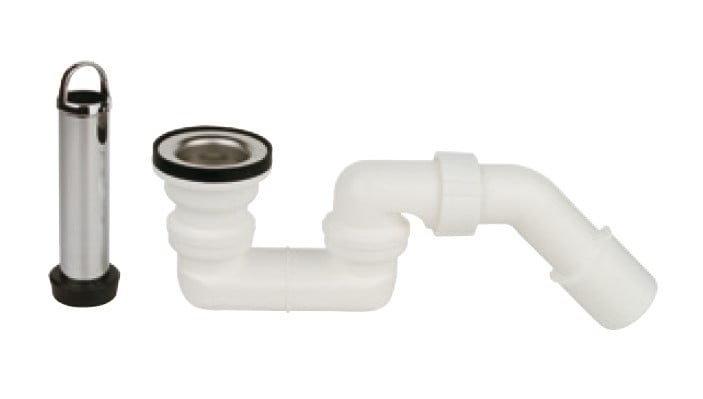 Kirchhoff Standpijpafsluiter, 1 1/2", met sifon - 98809148
