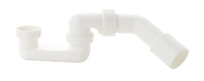 Kirchhoff Polypropyleen sifon 1 2" x 40 50 mm voor douchebak 98811148