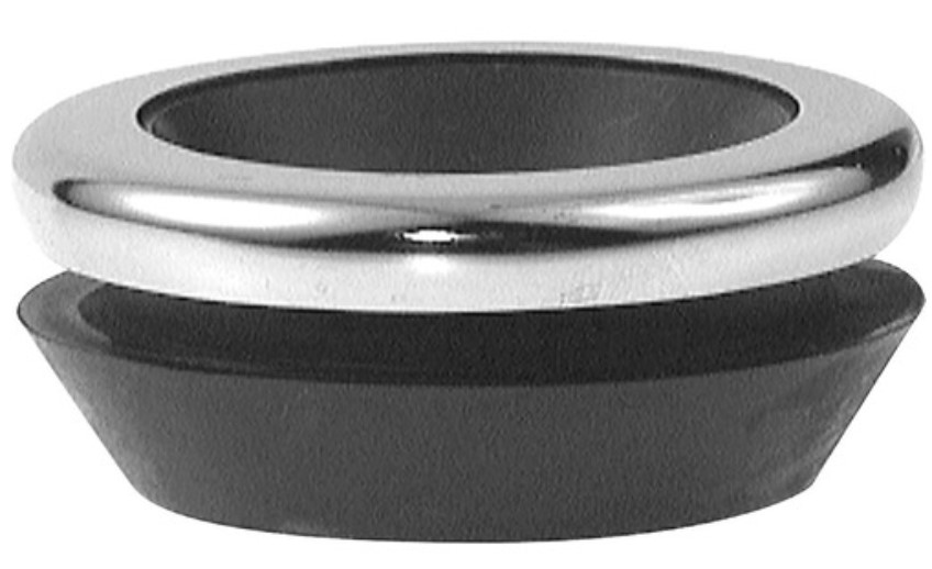 Kirchhoff Inbouwbuisaansluiting Euro-WC, 28-32 x 55 mm, met rozet - 988241149