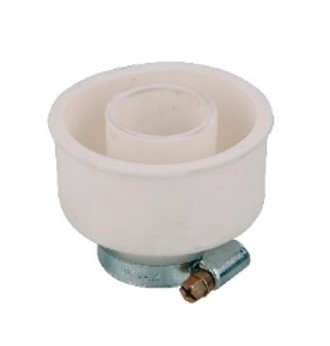Kirchhoff WC-aansluiting, 32 x 48 mm, met slangklem - 988248113