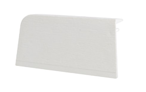 Kirchhoff Eindstuk links, wit essenhout, voor plint - 98830220