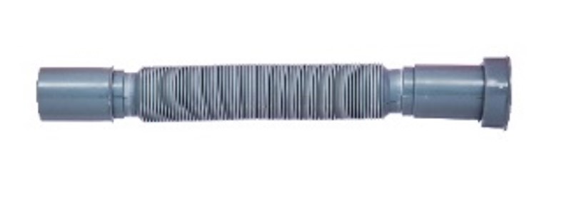 Kirchhoff ECO-SAVE kunststof aansluitbuis grijs 1 2" IT x 40 mm flexibel 325-830 mm 98836849