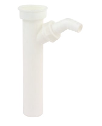 Kirchhoff Kunststof dompelbuis wit 1 2" IG x 250 mm voor DN40 mm sifon met 3 4" apparaataansluiting 98837348