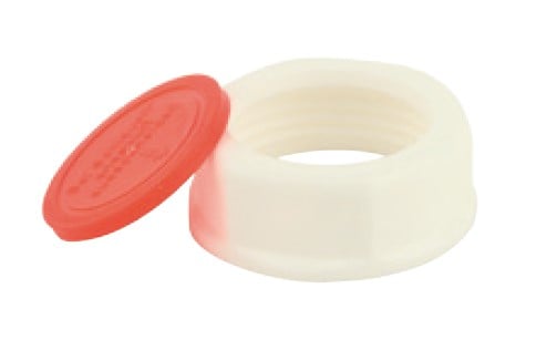 Kirchhoff Kunststof afsluitdop, wit, 1" IT, voor aansluiting sifon - 988392148