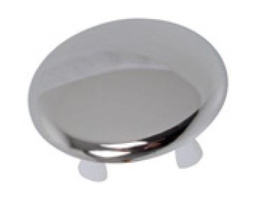 Kirchhoff Afdekplaat overloop wastafel chroom 18 22 mm om vast te klemmen 988425048