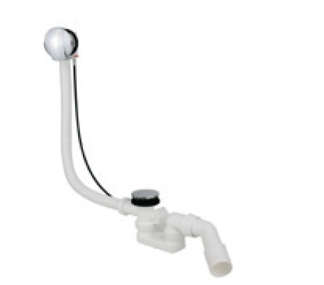 Kirchhoff Afvoer- en overloopgarnituur, 1 1/2", met excentriek - 98845010