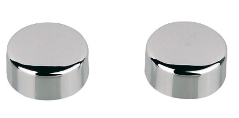 Kirchhoff Sierkap, chroom, 20 mm, voor WC-montageset, (2x) - 988462048