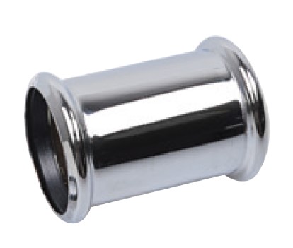 Kirchhoff Dubbele sok chroom 32 x 55 mm met O-ringen 988486148