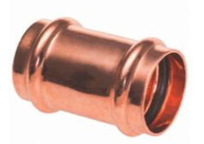 Kirchhoff Koperen glijhuls blank 22 mm 2 sockets (P5270S) 988616955