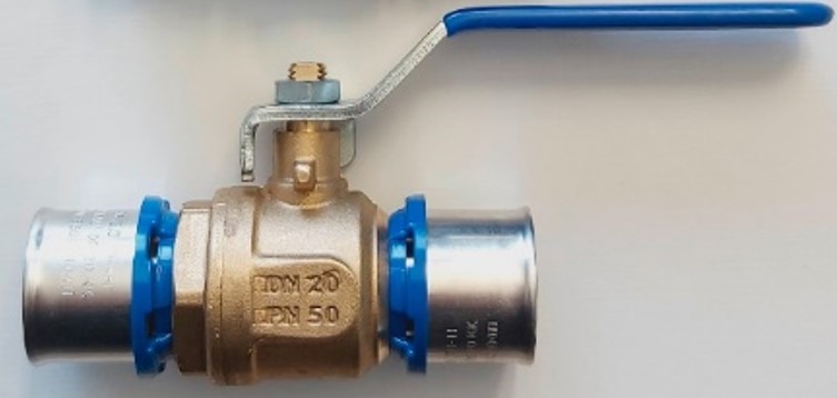 Kirchhoff MS Kogelkraan, blank, 26 mm voor meerlaags composiet Druk op - 988723355