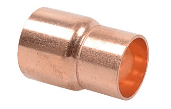 Kirchhoff Koperen reduceerkoppeling blank 18 mmA x 15 mm 1 socket (5243) (10x) 989073455
