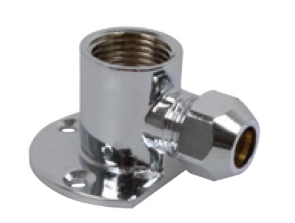 Kirchhoff Compressie hoek muurplaat 1 2"IT x 10 mm 989126048