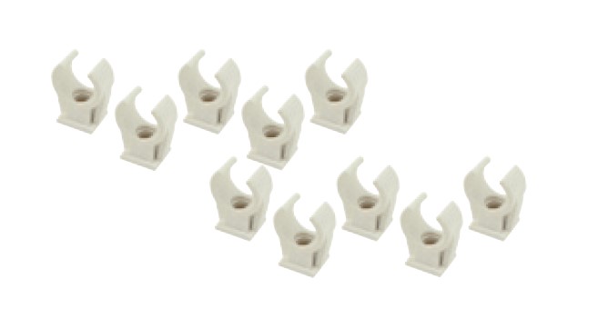 Kirchhoff Buisklem eenvoudig 22 mm met M6 draadhuls (10x) 989184455