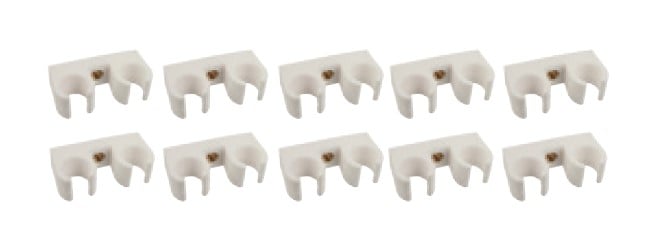 Kirchhoff Buisklem dubbel 15 mm met M6 draadhuls (25x) 989187555