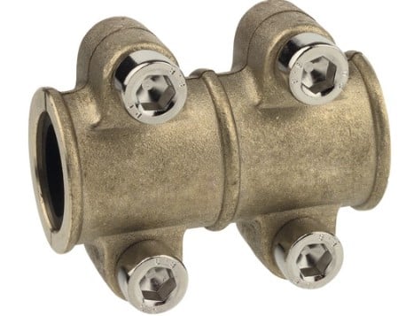 Kirchhoff Messing afdichtingsklem, blank, voor 28 mm - 98940758